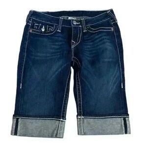 NWOT True Religion Women’s Capri Sophie Jeans Size 29